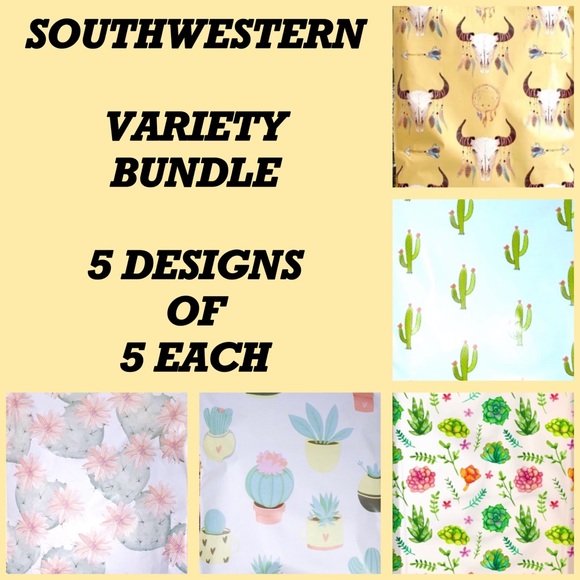 25 10X13 SouthWestern Poly Mailers CLEARANCE - Picture 2 of 7